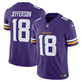 Minnesota Vikings Justin Jefferson Purple Vapor F.U.S.E. Limited Jersey