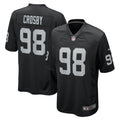 Las Vegas Raiders Maxx Crosby Black Game Jersey