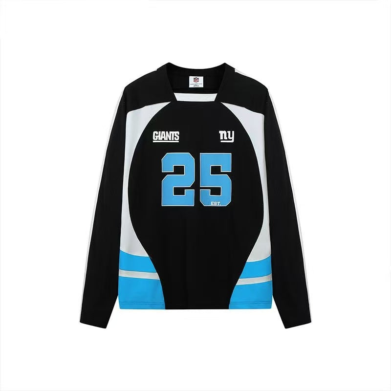 Giants Team Men's Long-Sleeve Athletic Training Jersey