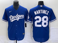 Men's Los Angeles Dodgers J.D. Martinez #28 Royal Replica Player jersey