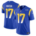 Los Angeles Rams Puka Nacua Royal Vapor F.U.S.E. Limited Jersey