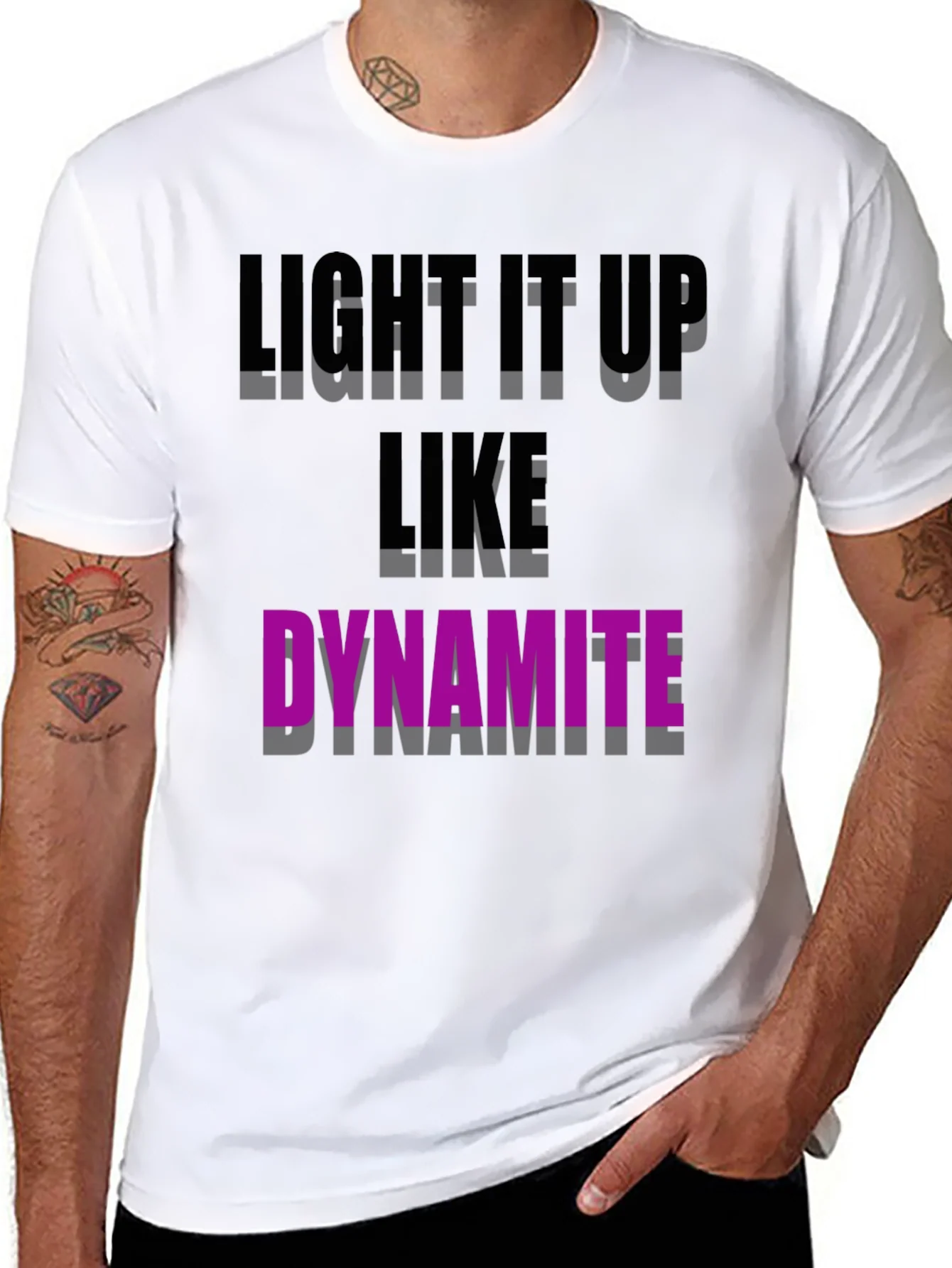 Light It Up Like Dynamite Graphic Tee