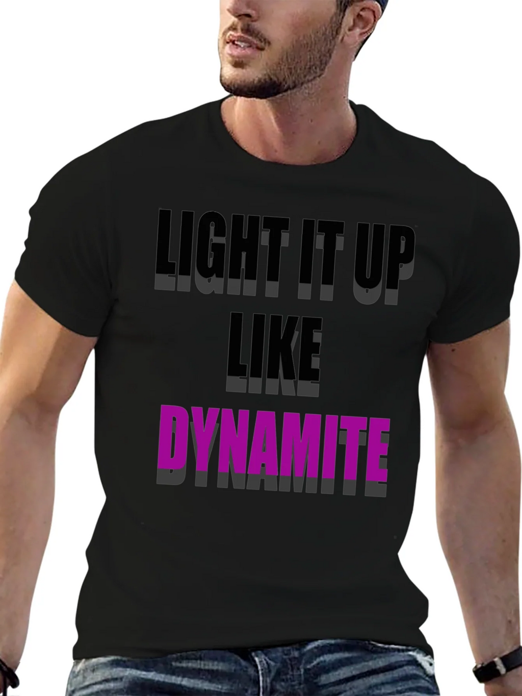 Light It Up Like Dynamite Graphic Tee