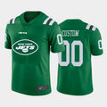 custom New York Jets Green Team Big Logo Vapor Untouchable Limited jersey American Stitched jersey Football Jerseys