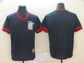 Men's Minnesota Twins Navy Replica Blank jersey