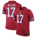 Buffalo Bills Josh Allen Red Legend Player Performance Top