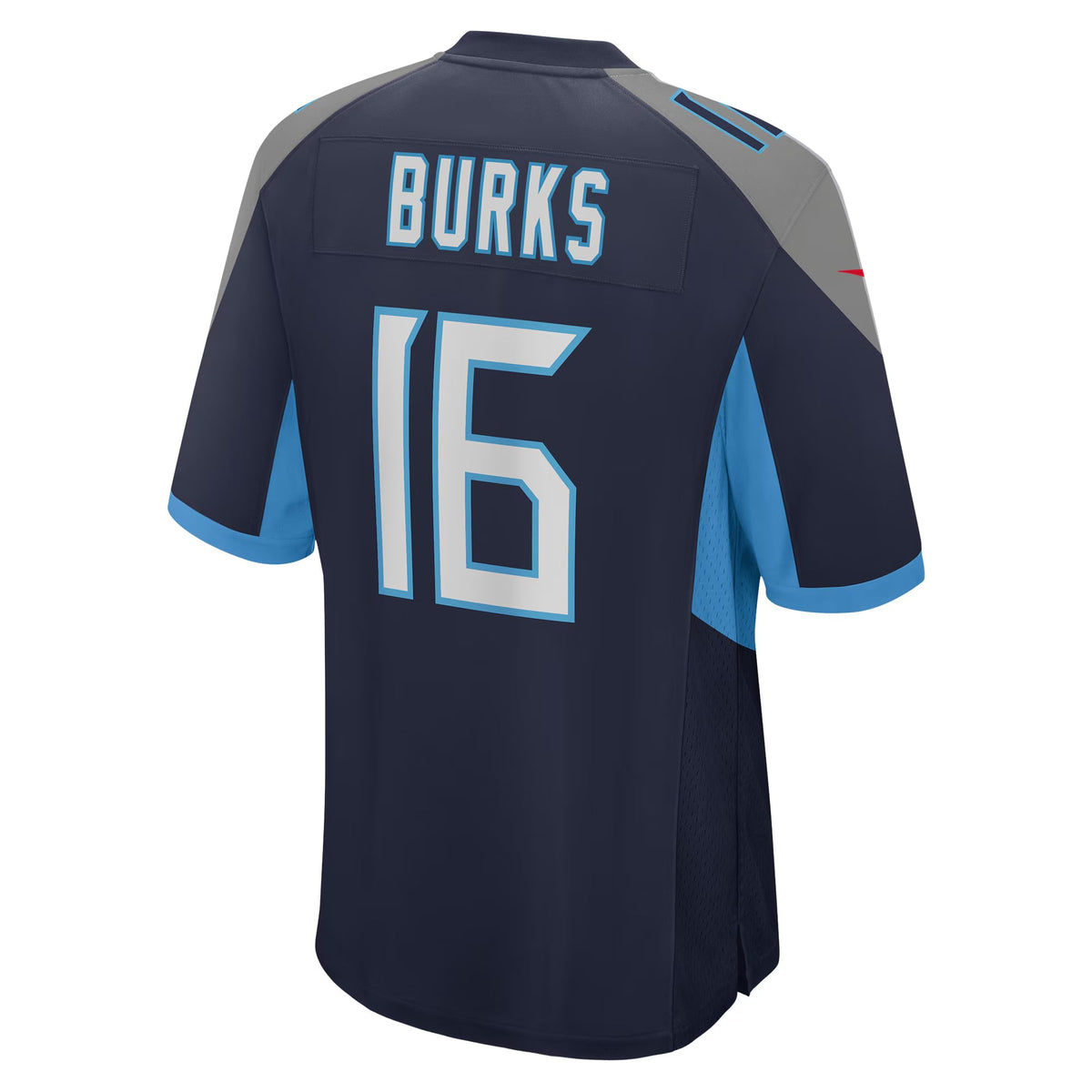 Tennessee Titans Treylon Burks Navy Player Game Jersey
