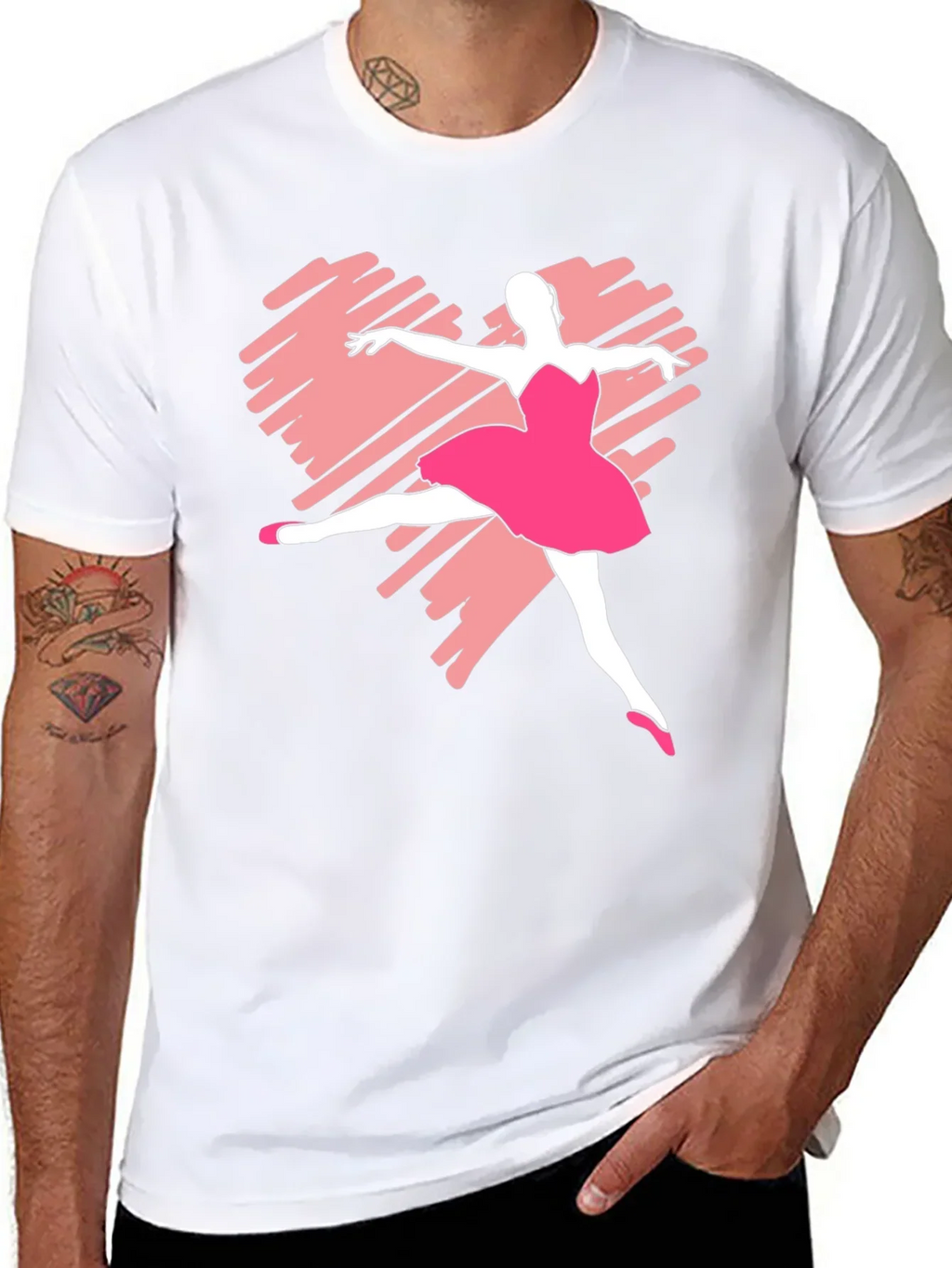 Ballet Heart T-Shirt - Dance with Style