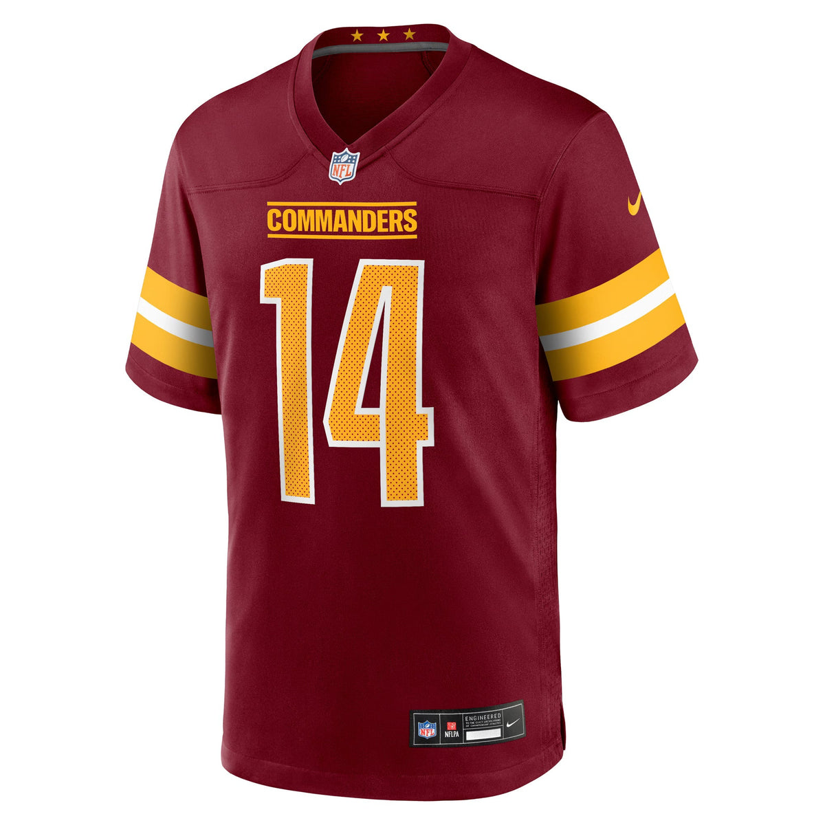 Washington Commanders Josh Johnson Burgundy Team Game Jersey