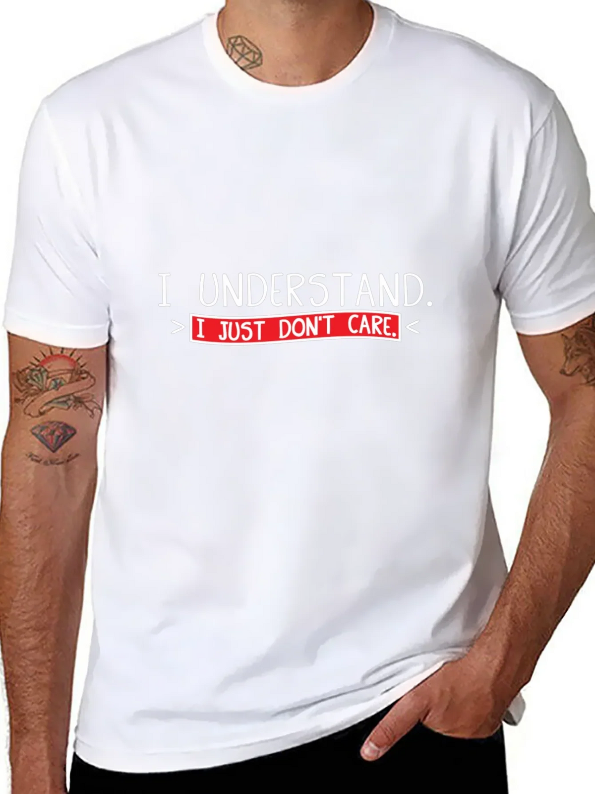 I Understand I Just Dont Care T-Shirt