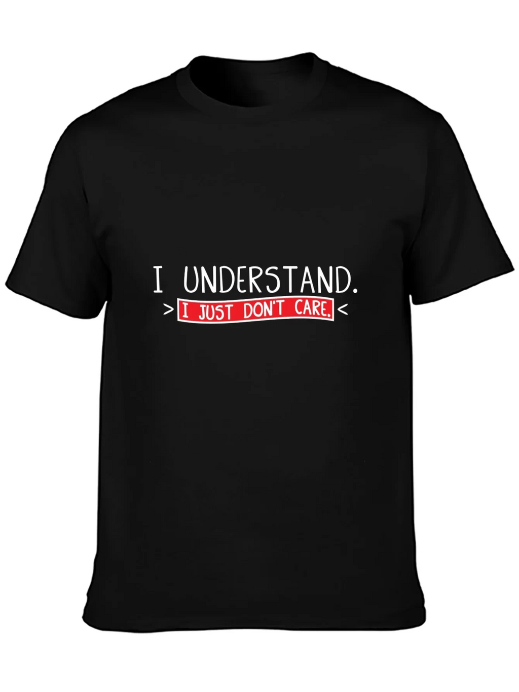 I Understand I Just Dont Care T-Shirt