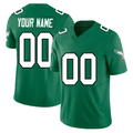 custom Philadelphia Eagles Alternate Vapor F.U.S.E. Limited jersey - Kelly Green Stitched American Football Jerseys