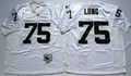 Men's Oakland Raiders Howie Long White Legacy Replica jersey