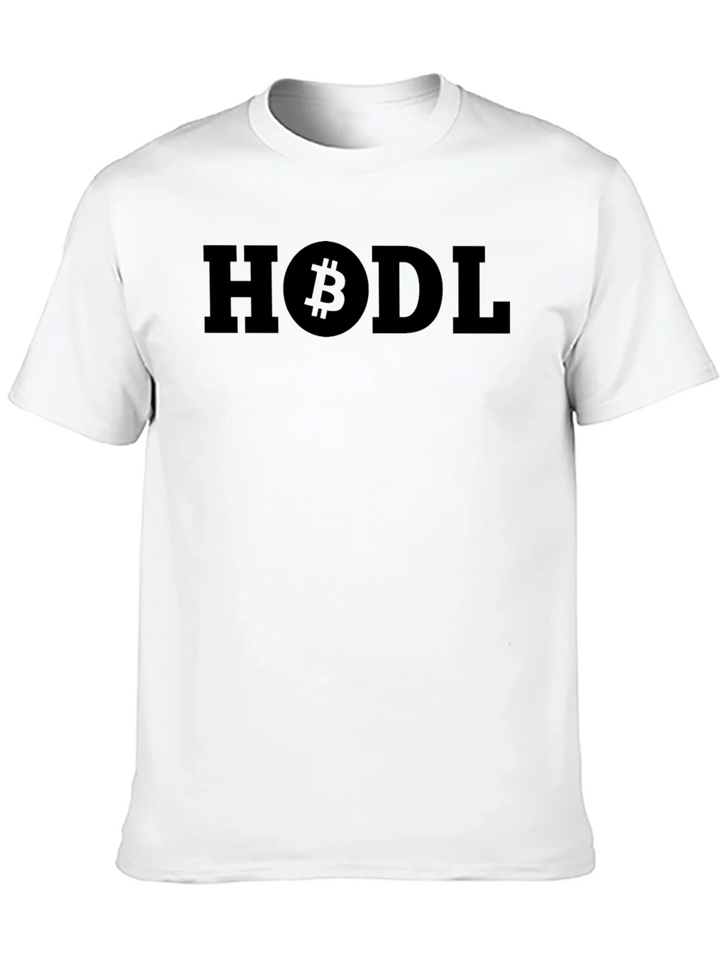 HODL Bitcoin Graphic Black T-Shirt