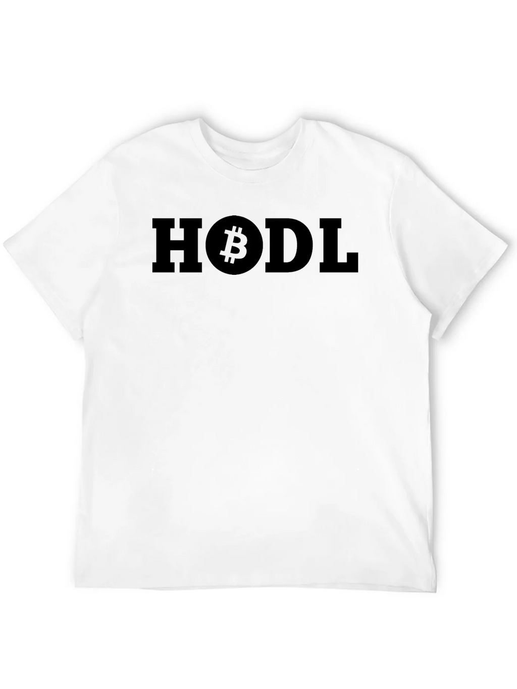 HODL Bitcoin Graphic Black T-Shirt