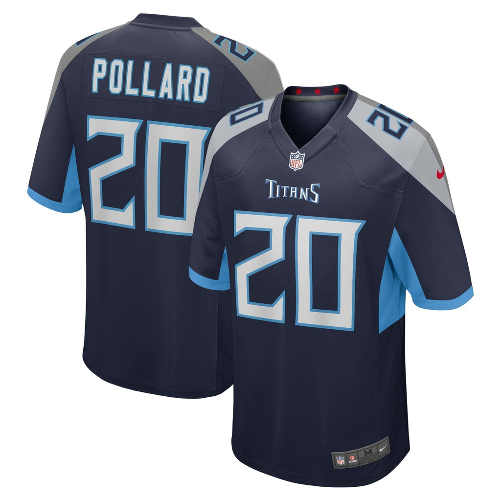 Tony Pollard Tennessee Titans Nike Game   Jersey - Navy