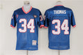 Men's Buffalo Bills Thurman Thomas Blue Legacy Replica Player jersey