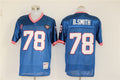 Men's Buffalo Bills Bruce Smith Blue Legacy Replica Player jersey