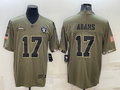 Men's Las Vegas Raiders #17 Davante Adams Game Jersey1 Stitched American Football Jerseys