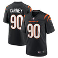 Cincinnati Bengals Owen Carney Black Home Game Player Jersey