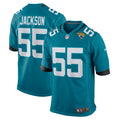 Jacksonville Jaguars Dequan Jackson Teal Game Jersey
