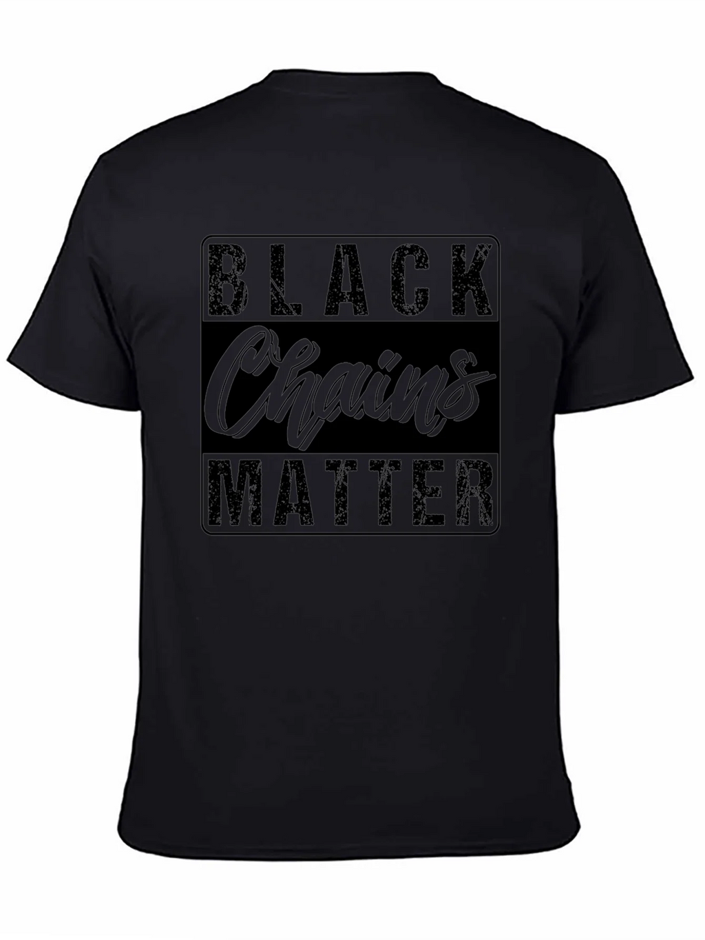Black Chains Matter Graphic T-Shirt