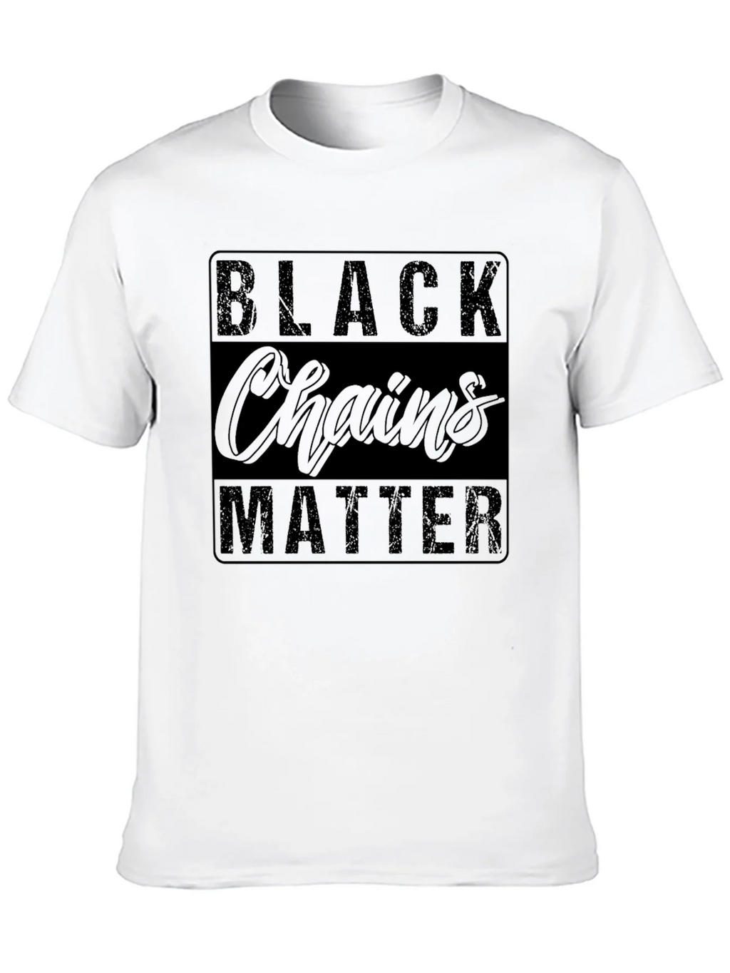 Black Chains Matter Graphic T-Shirt