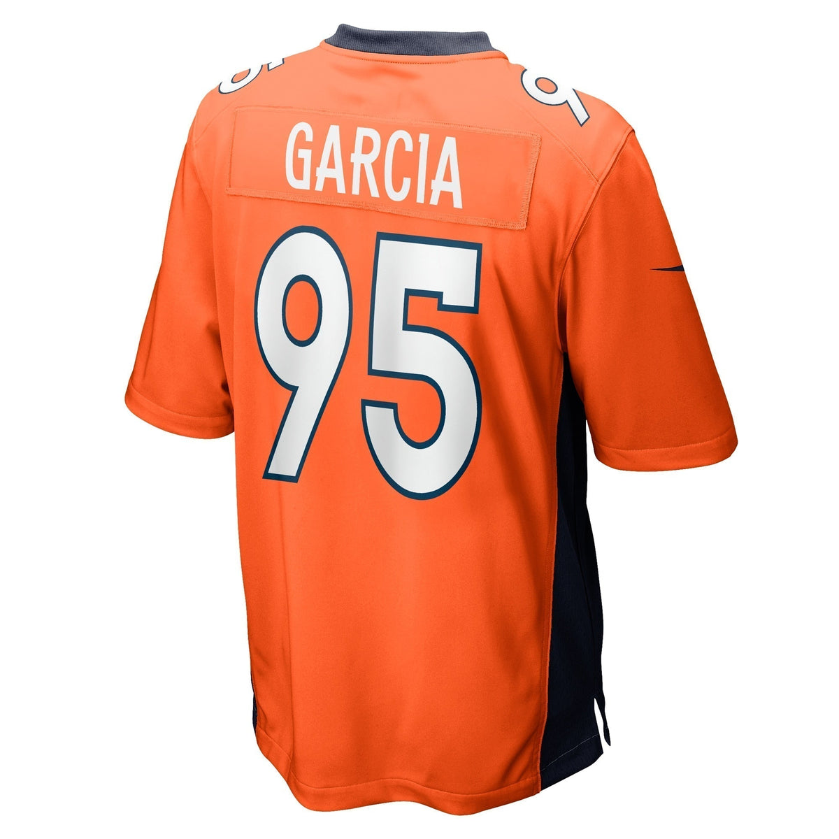 Elijah Garcia Denver Broncos Nike Team Game Jersey -  Orange