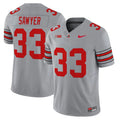 Jack Sawyer Ohio State Buckeyes Jersey  Gray
