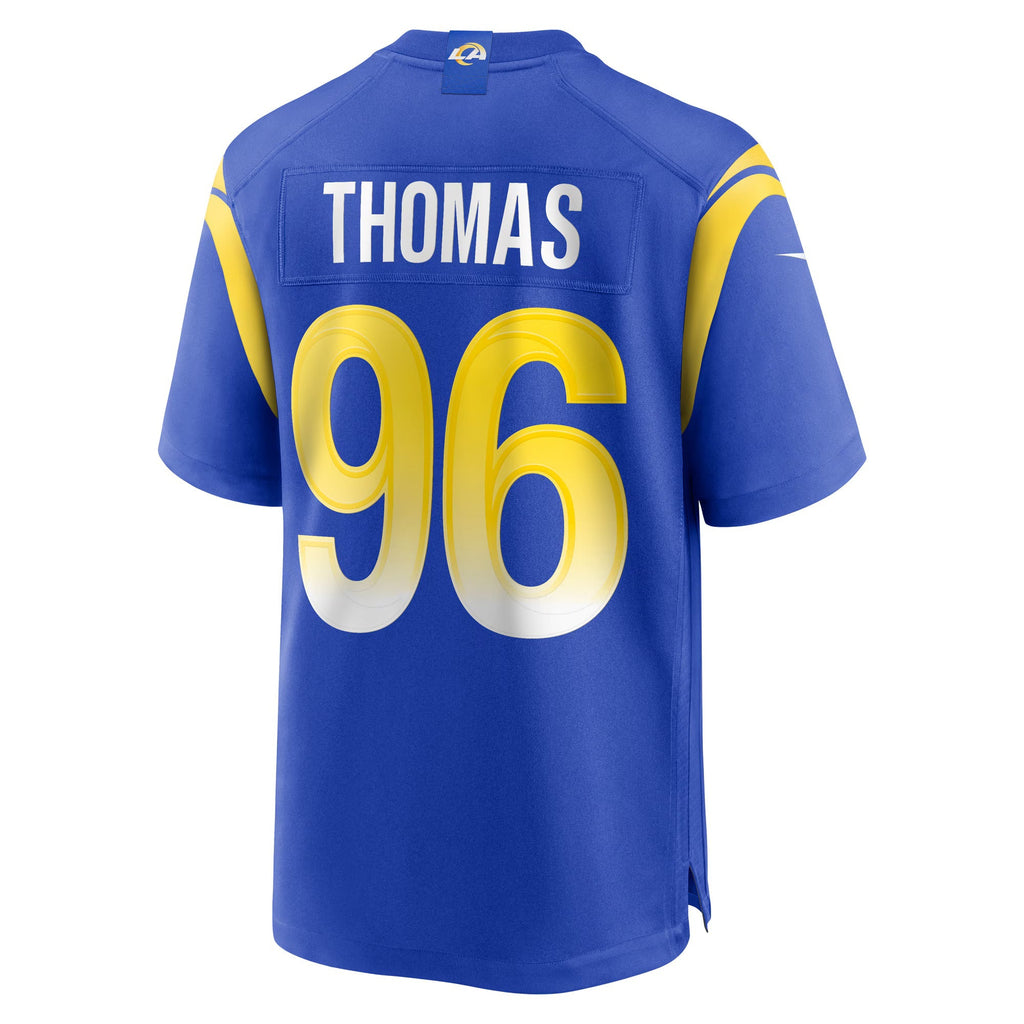 Los Angeles Rams Keir Thomas Royal Game Player Jersey