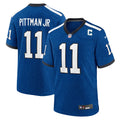 Indiana Nights Indianapolis Colts Michael Pittman Jr. Blue Alternate Game Jersey