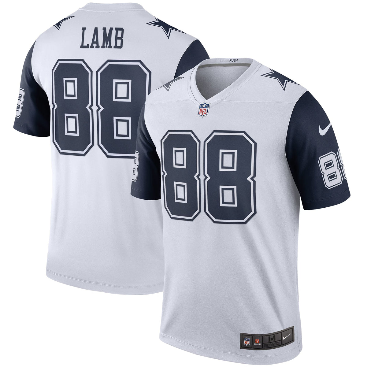 Dallas Cowboys CeeDee Lamb White Legend Player Performance Top