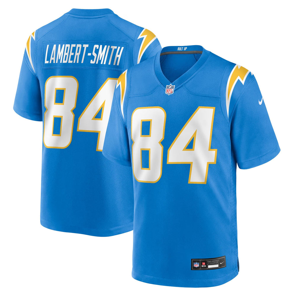 Los Angeles Chargers KeAndre Lambert-Smith Powder Blue Team Game Jersey