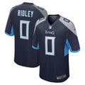 Tennessee Titans Calvin Ridley Navy Game Player Jersey