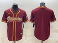 Men's Washington Commanders Red Blank jersey