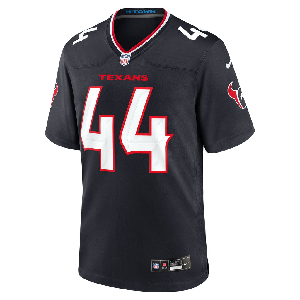 Houston Texans British Brooks Navy Team Game Jersey