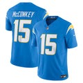 Los Angeles Chargers Ladd McConkey Powder Blue Team Vapor F.U.S.E. Limited Jersey