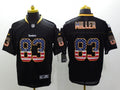Men's Pittsburgh Steelers Heath Miller #83 Black Game Jersey1