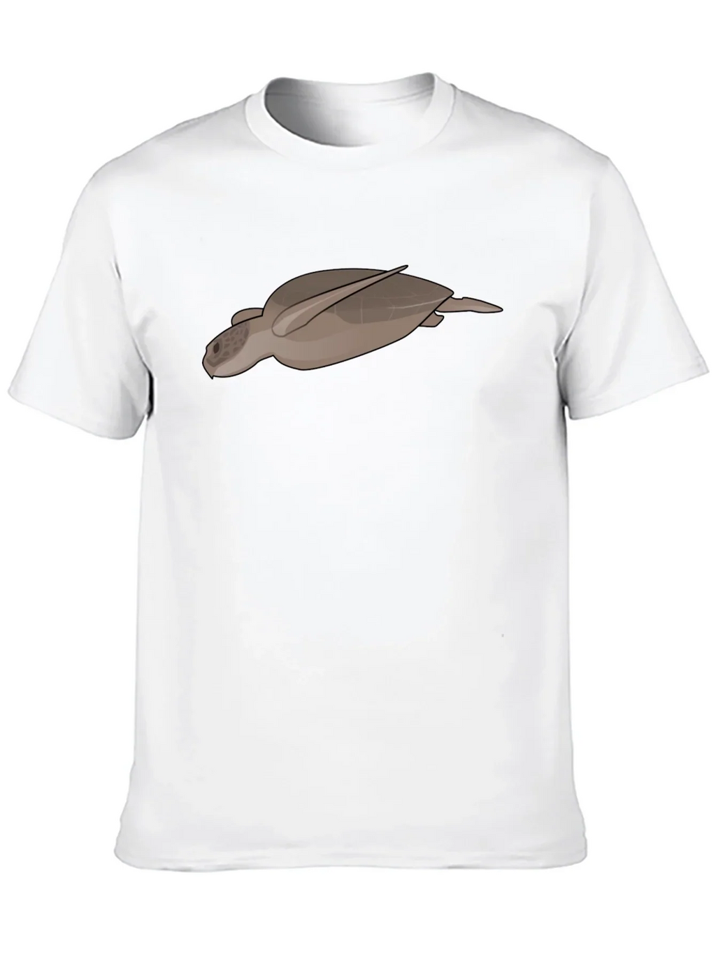 Sea Turtle Graphic Tee - Black Casual T-Shirt