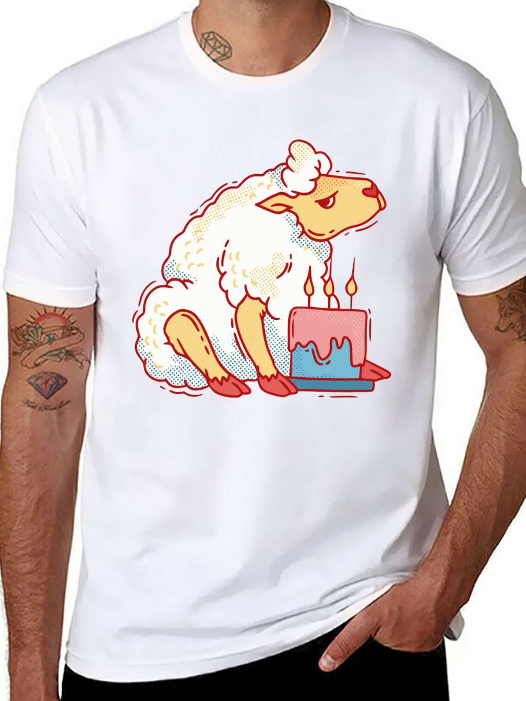 Grumpy Birthday Sheep T-Shirt
