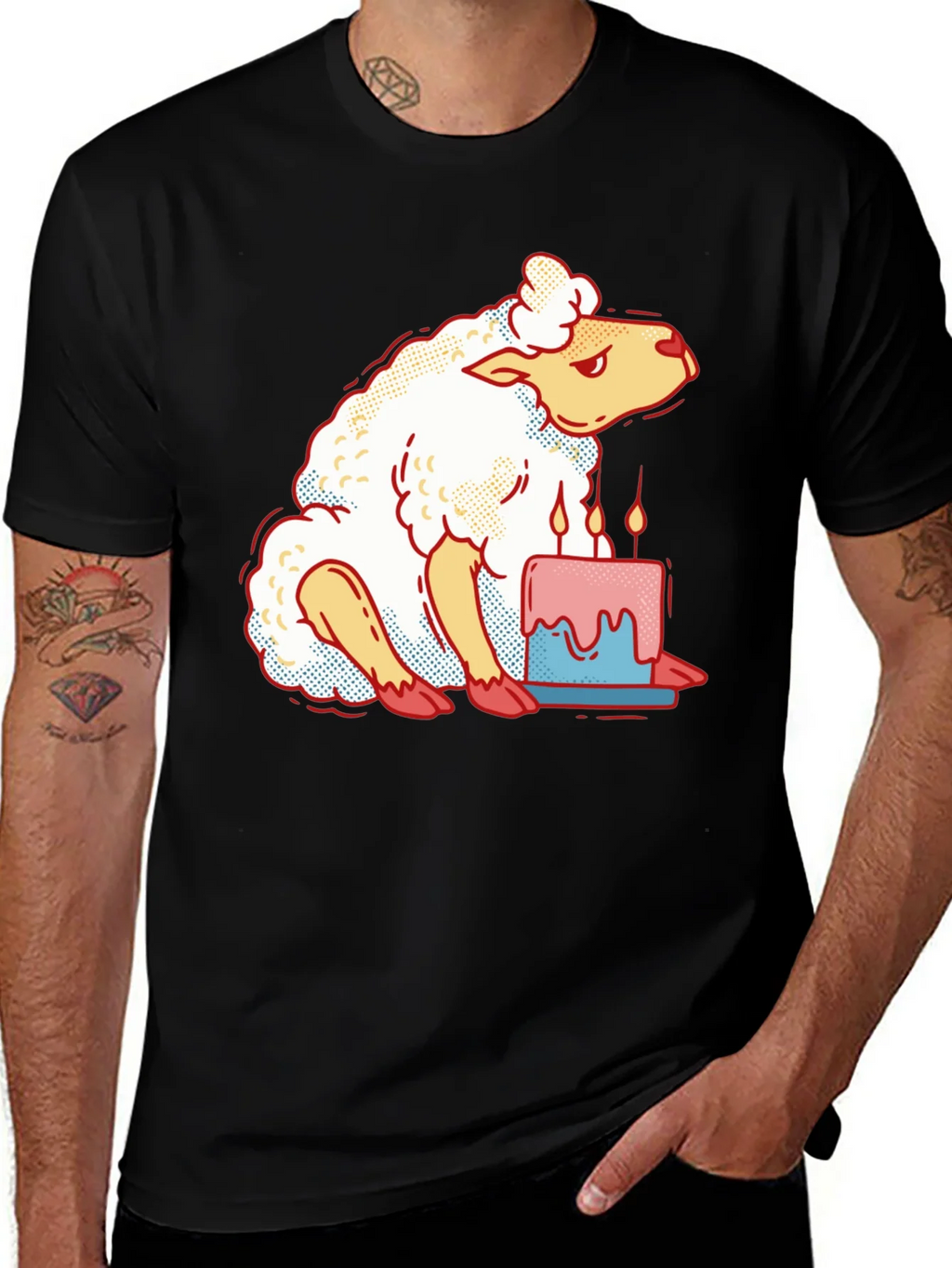 Grumpy Birthday Sheep T-Shirt