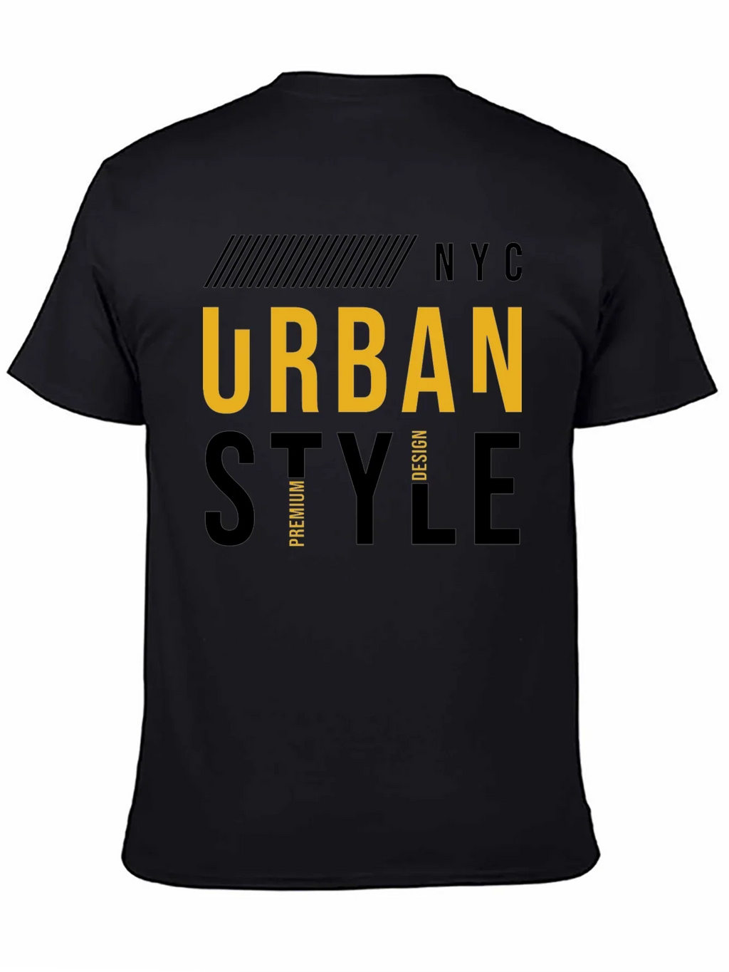 Urban Style Mens Graphic T-Shirt