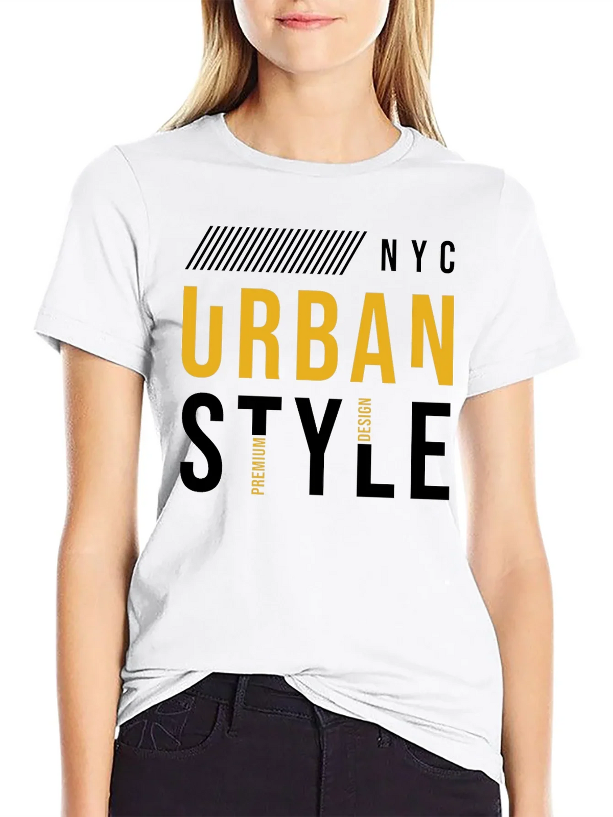 Urban Style Mens Graphic T-Shirt
