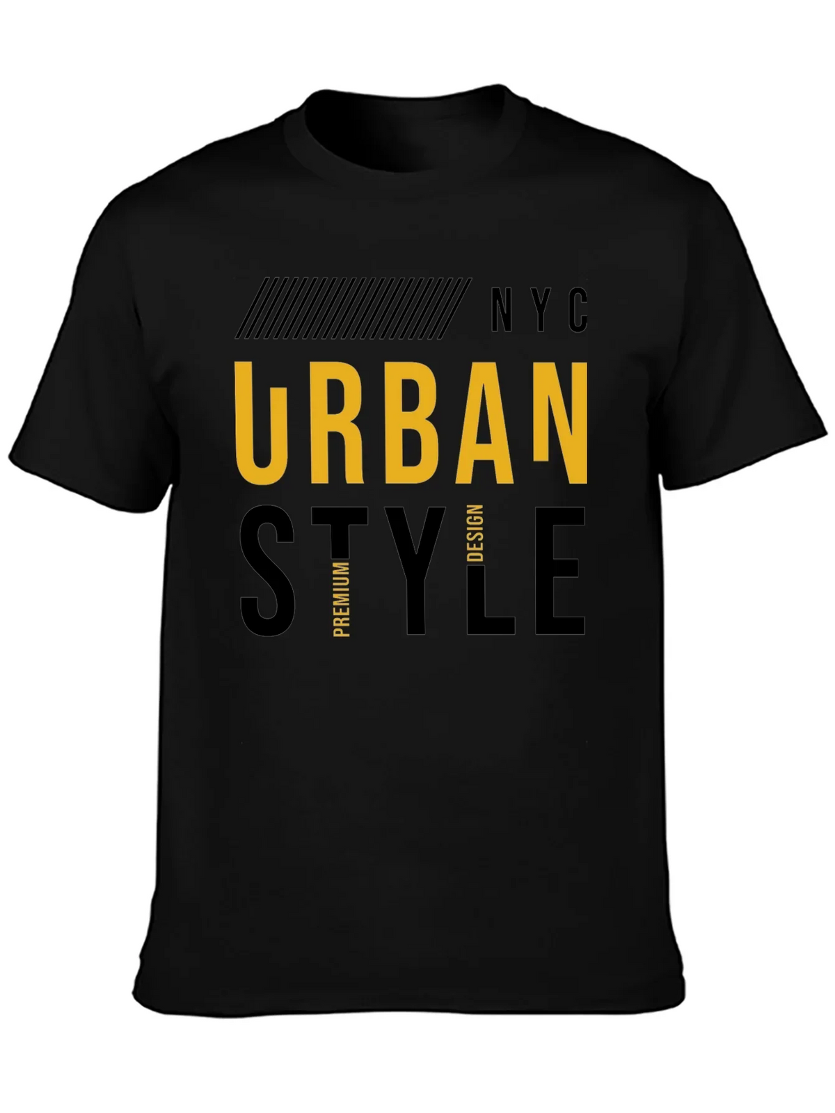 Urban Style Mens Graphic T-Shirt