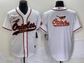 Men's Baltimore Orioles White Replica Team Jersey1 Joint Edition