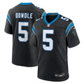 Carolina Panthers Rico Dowdle Black Team Game Jersey