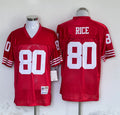 Men's San Francisco 49ers Jerry Rice Scarlet Legacy Replica Player Jersey1