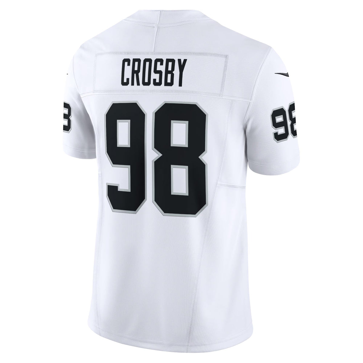 Las Vegas Raiders Maxx Crosby White Vapor F.U.S.E. Limited Jersey