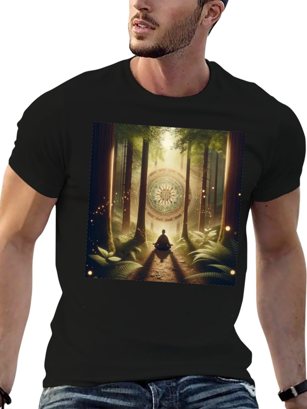 Zen Forest Meditation T-Shirt