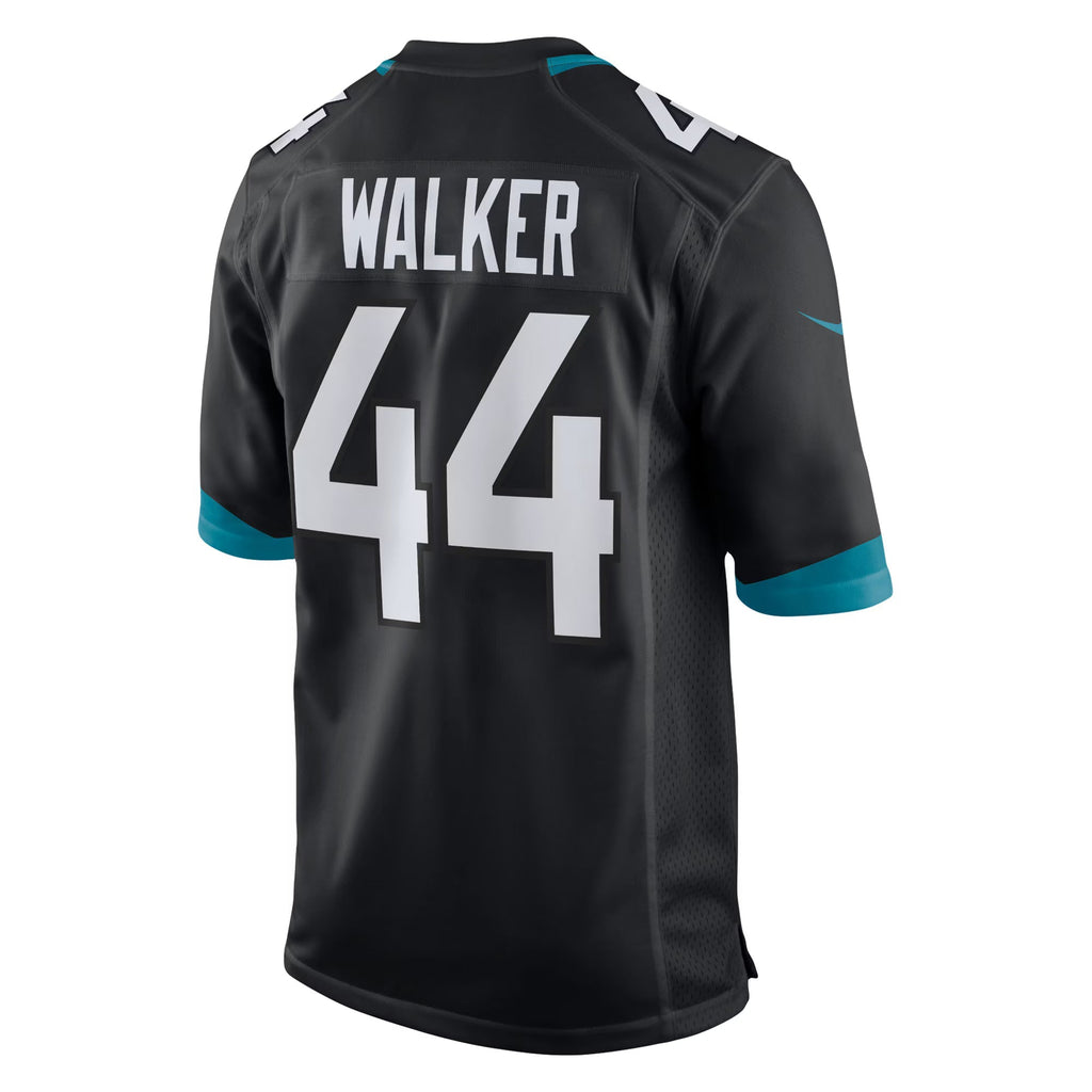 Jacksonville Jaguars Travon Walker Black Player Game Jersey